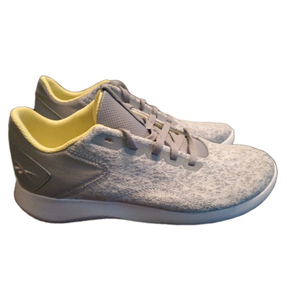 REEBOK Ardara 2.0 Sneakers Size 6 Running Walking NEW Gray Yellow - Picture 2 of 10